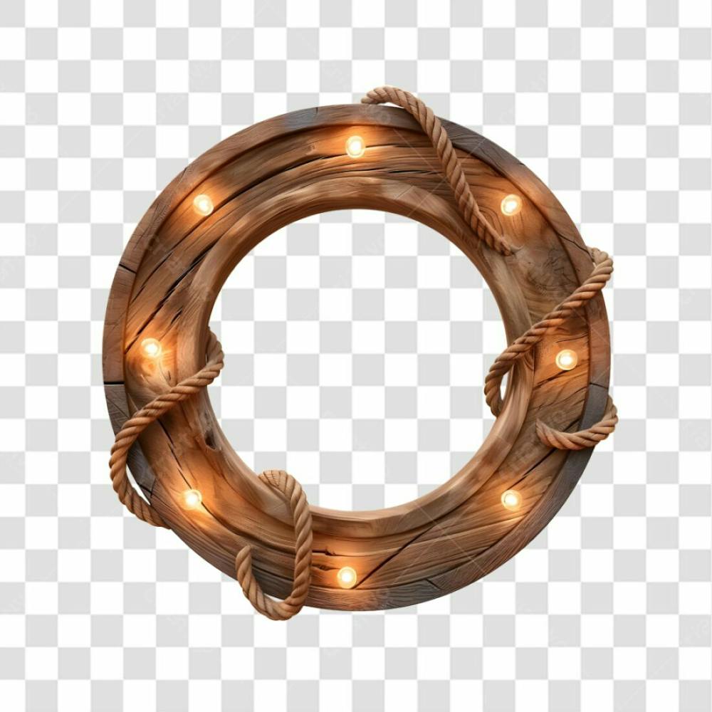 Circulo De Corda Com Luz 04