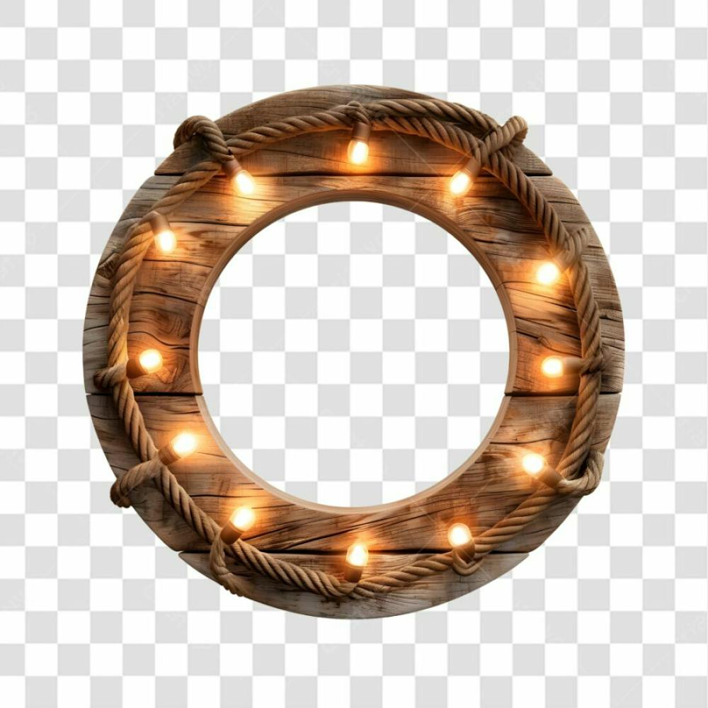 Circulo De Corda Com Luz 06