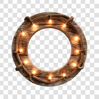 Circulo De Corda Com Luz 06