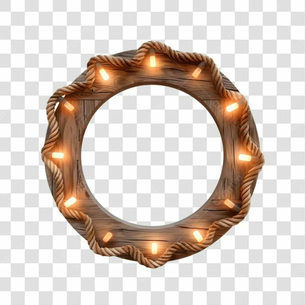 Circulo De Corda Com Luz 07