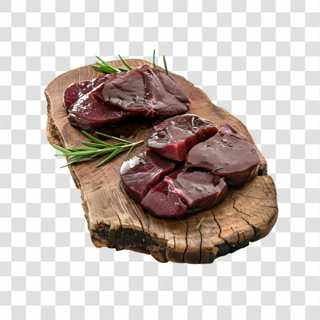 Imagem PNG de Fatia de Carne com Fundo Transparente