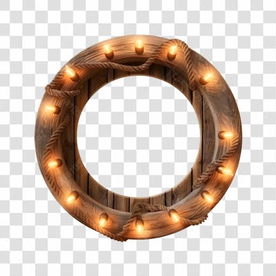 Circulo De Corda Com Luz 12