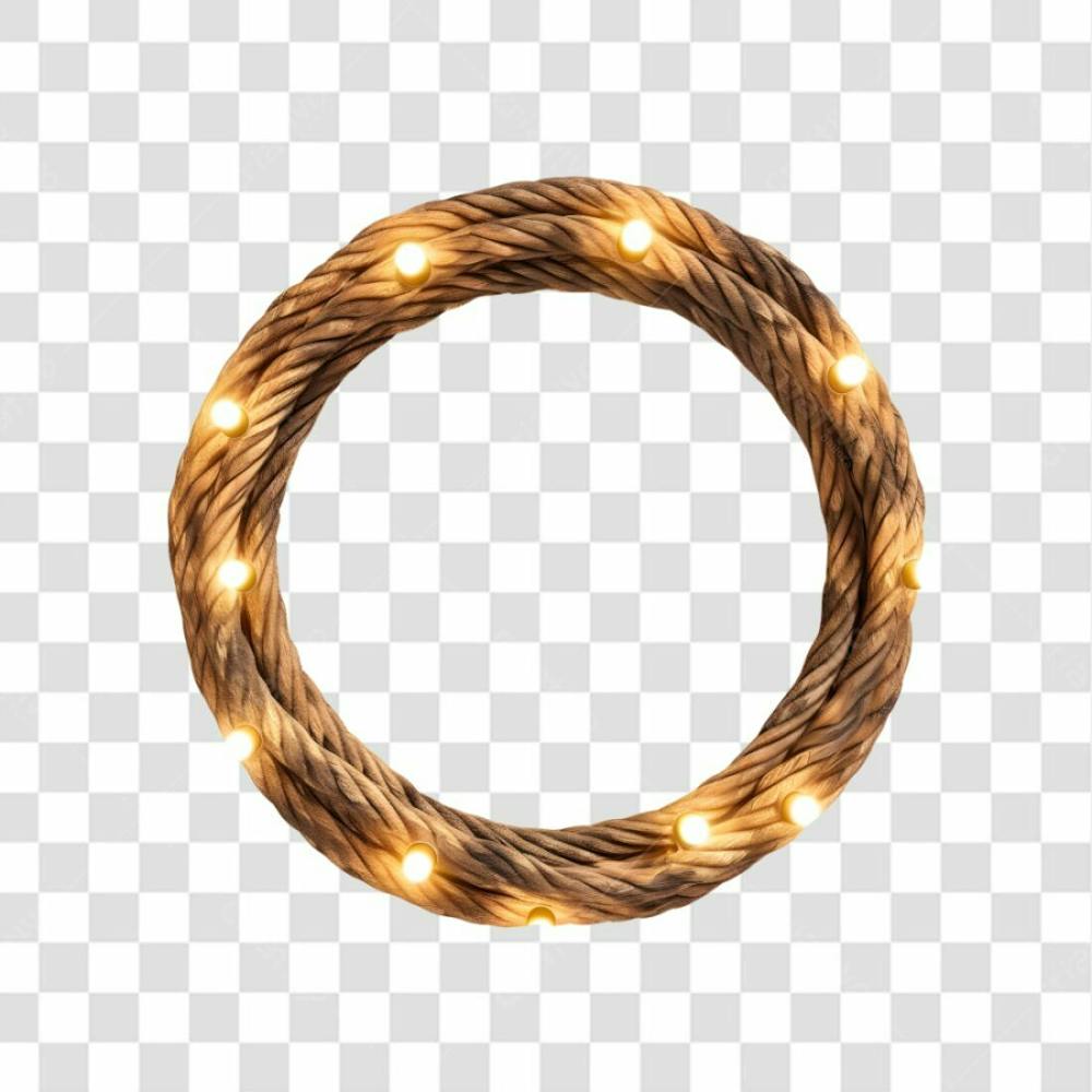 Circulo De Corda Com Luz 14