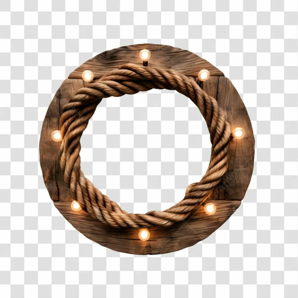 Circulo De Corda Com Luz 15