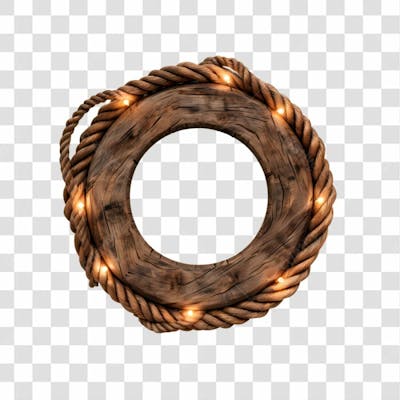 Circulo De Corda Com Luz 17