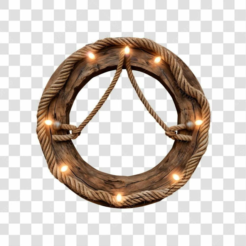 Circulo De Corda Com Luz 18