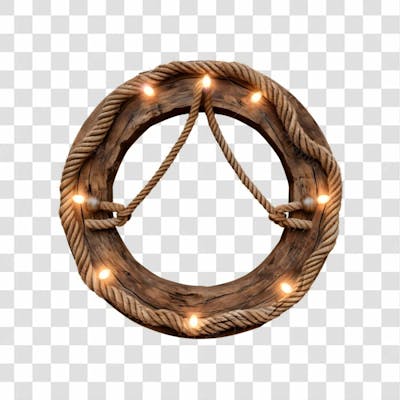 Circulo De Corda Com Luz 18
