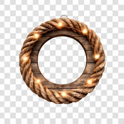 Circulo De Corda Com Luz 20