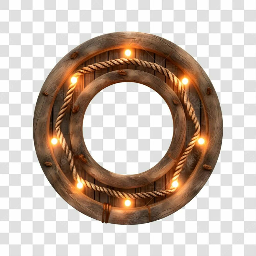 Circulo De Corda Com Luz 21