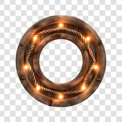 Circulo De Corda Com Luz 21