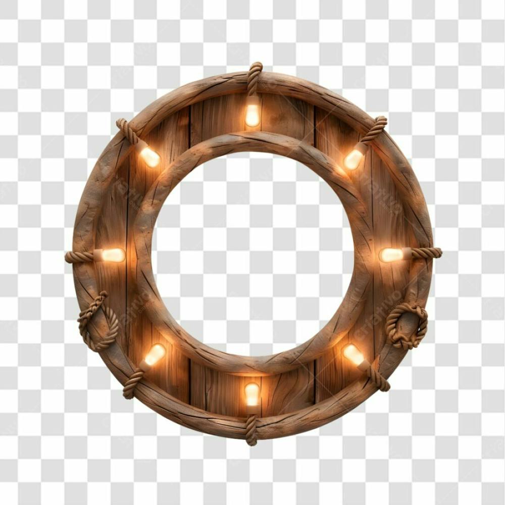 Circulo De Corda Com Luz 40
