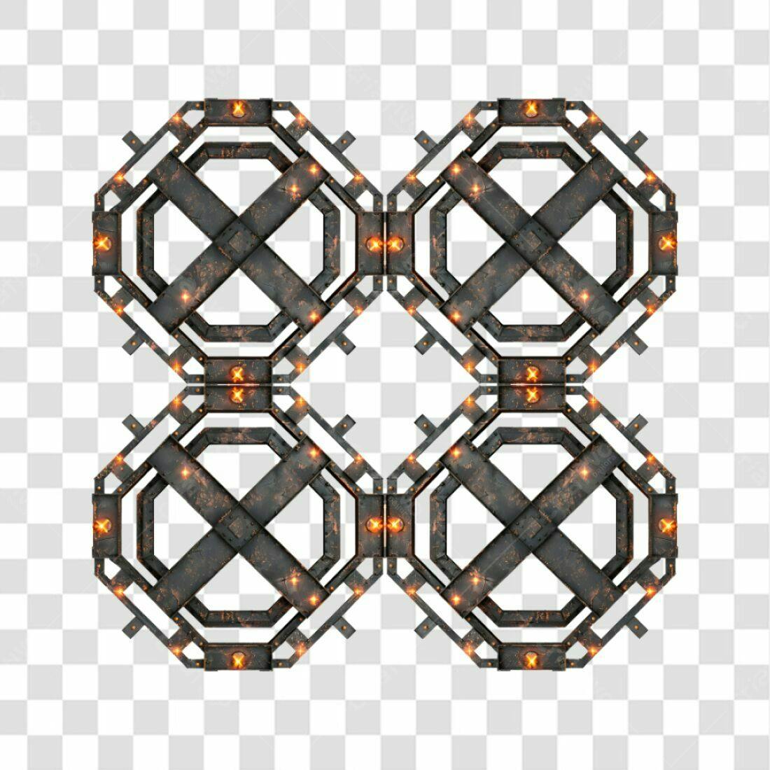 Icone Geométrico Industrial PNG com fundo transparente