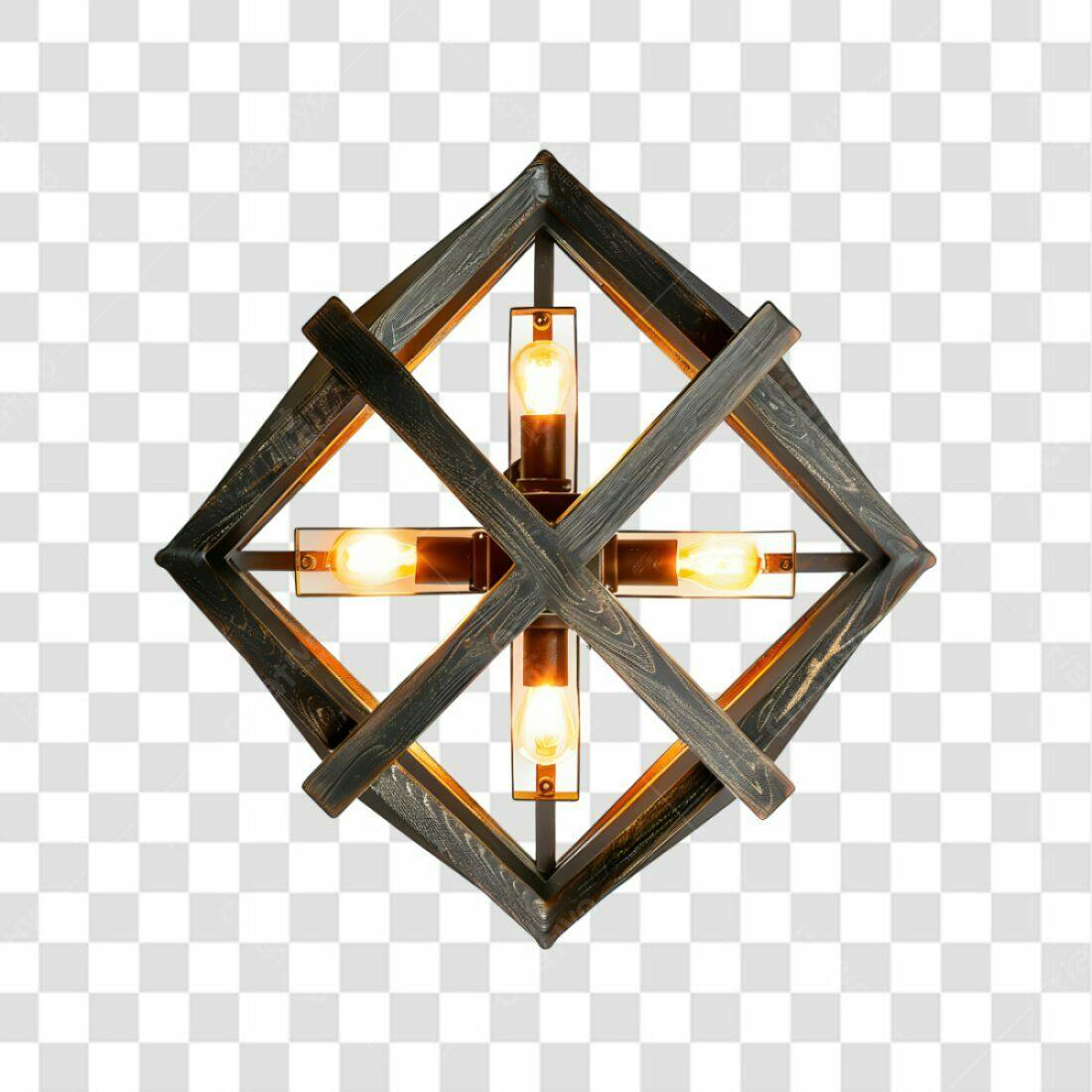 Icone Lustre Moderno Estilo Industrial PNG com fundo transparente