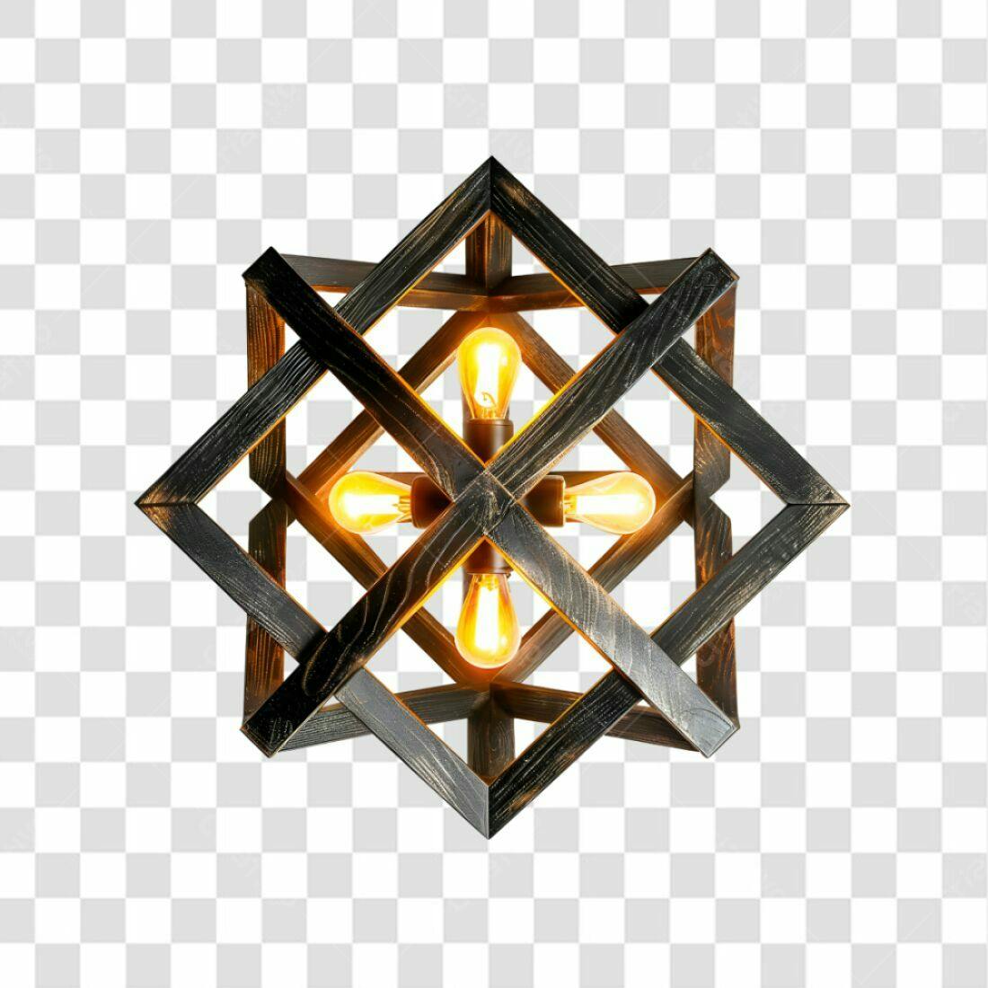Icone Luminária Estilo Industrial PNG com fundo transparente