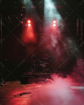 Palco de shows | eventos | artistas | para composição | flyer | imagem