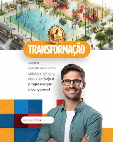 Social media prefeitura transformação