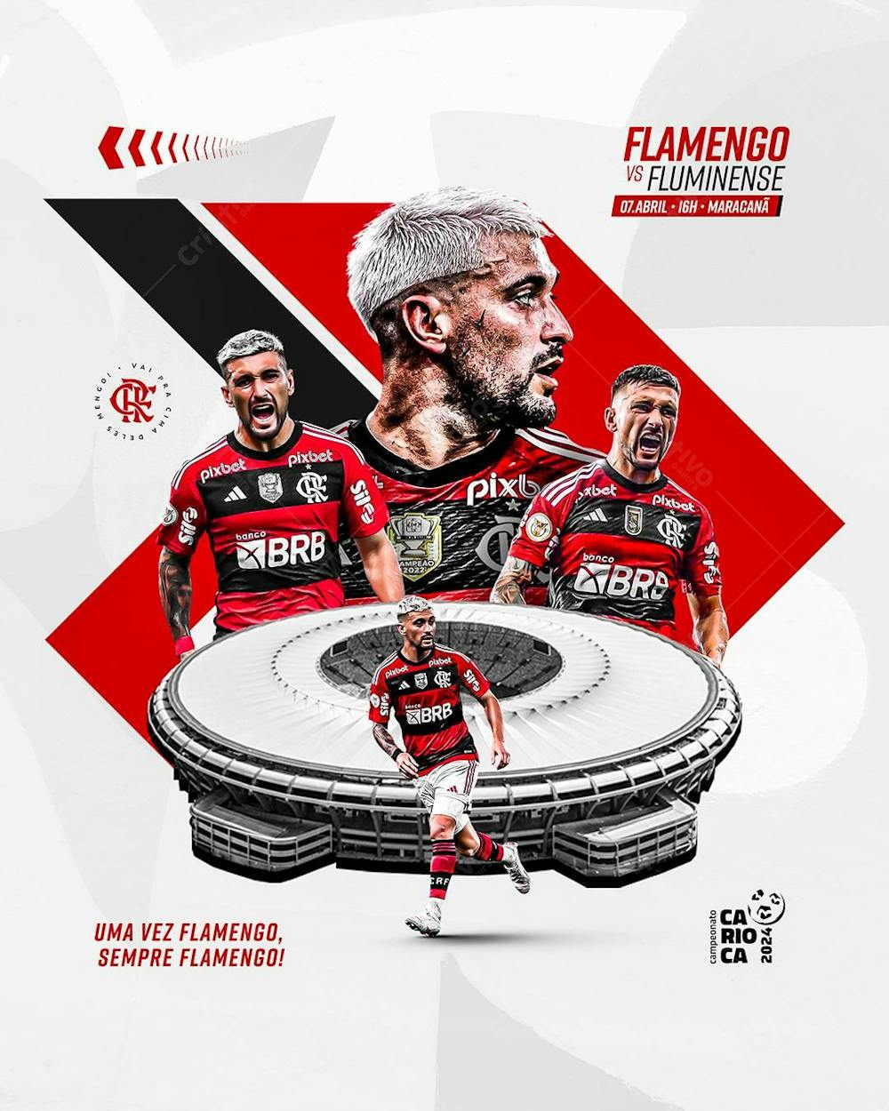 Flamengo Vs Fluminense - Carioca 2024