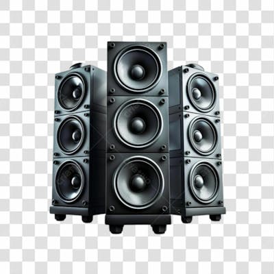 Caixa De Som 3D Png Transparent 