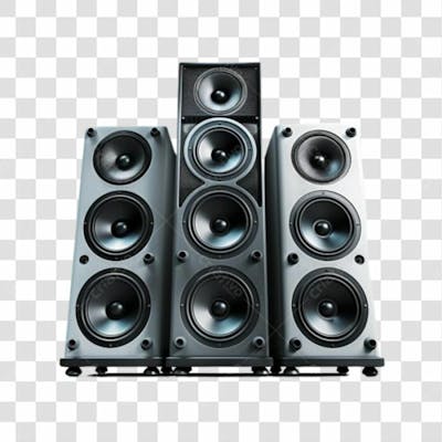 Caixa De Som 3D Png Transparent 