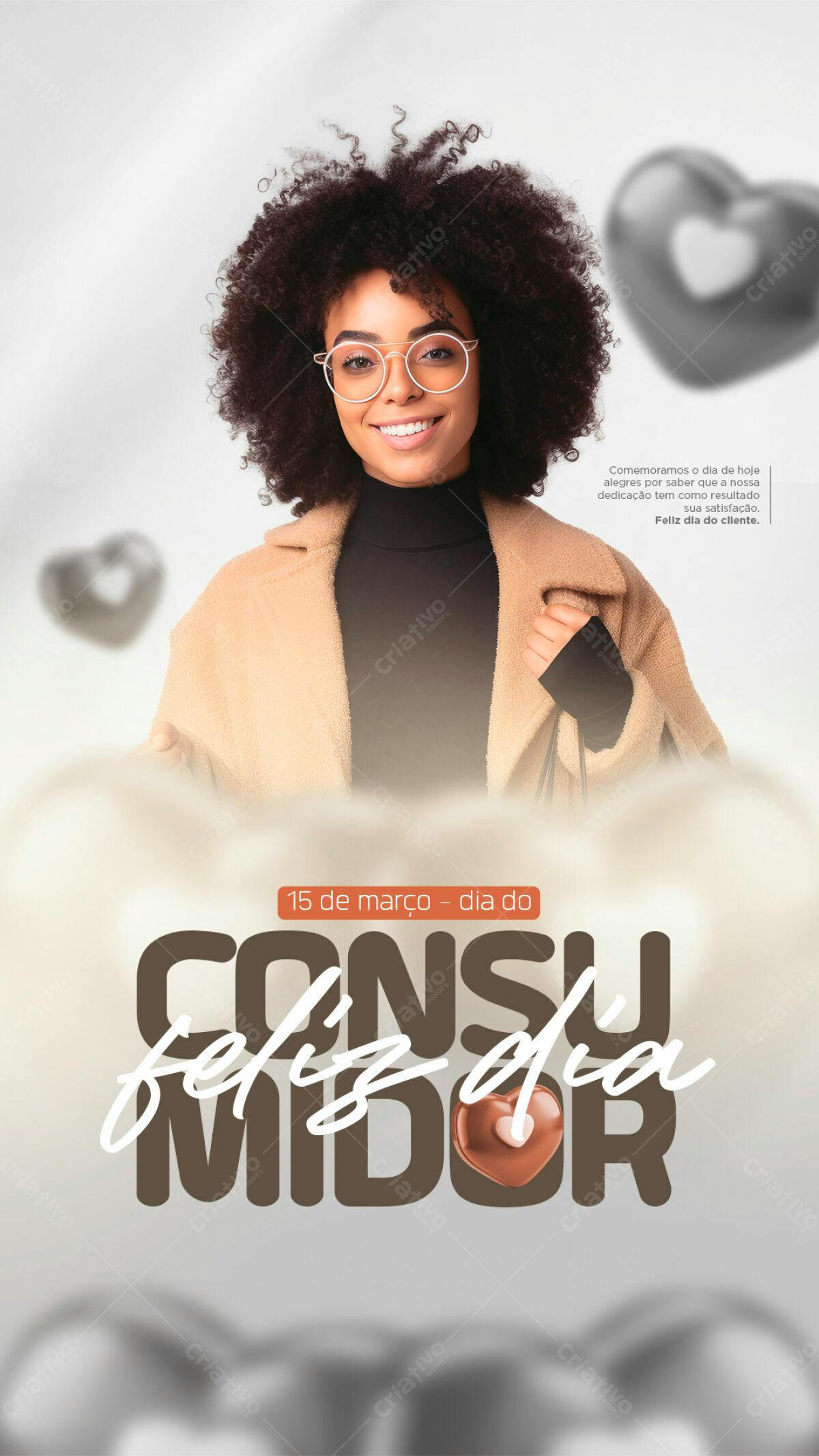 Flyer Dia do Consumidor PSD Editável