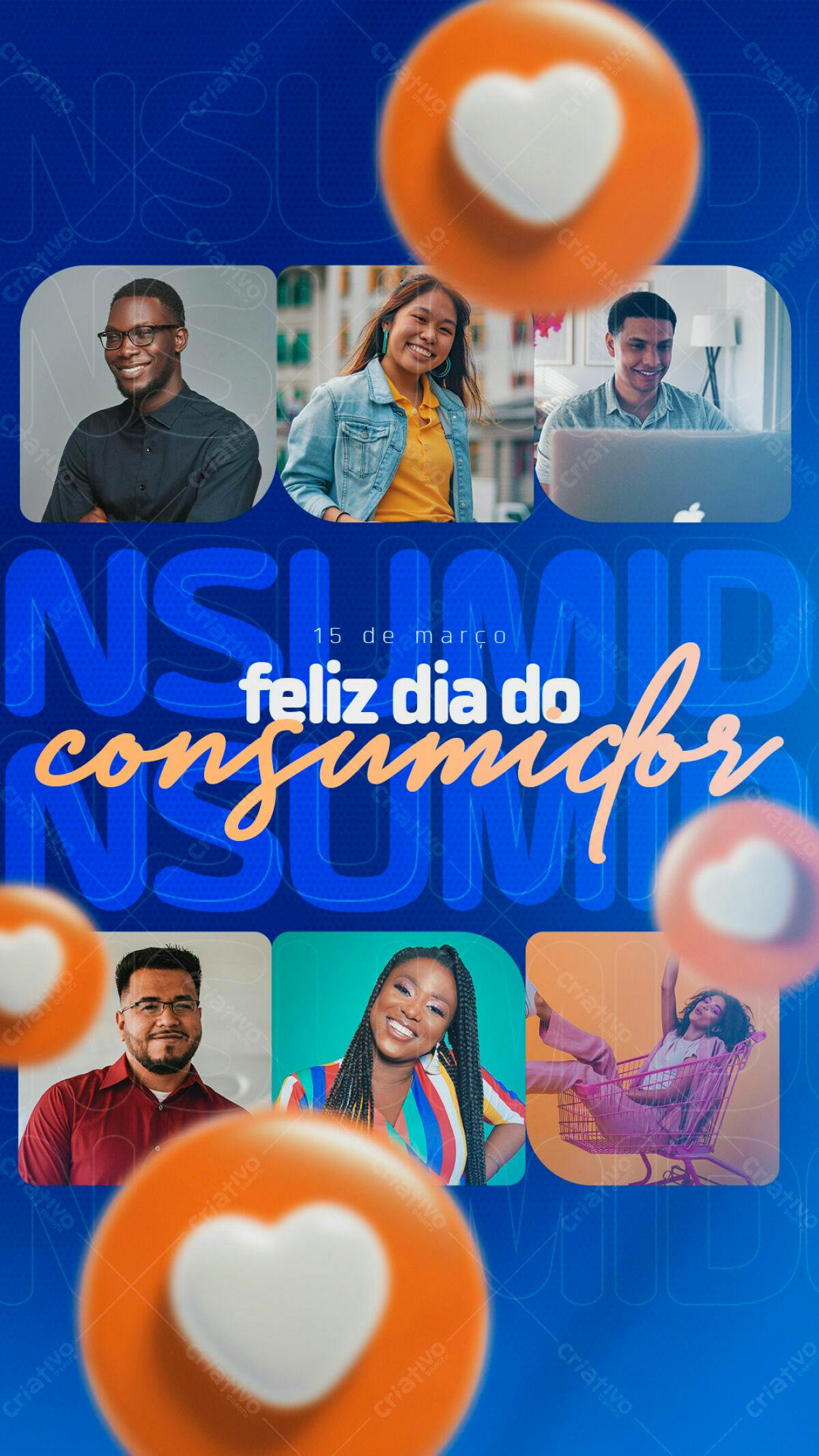 Flyer Dia do Consumidor PSD Editável
