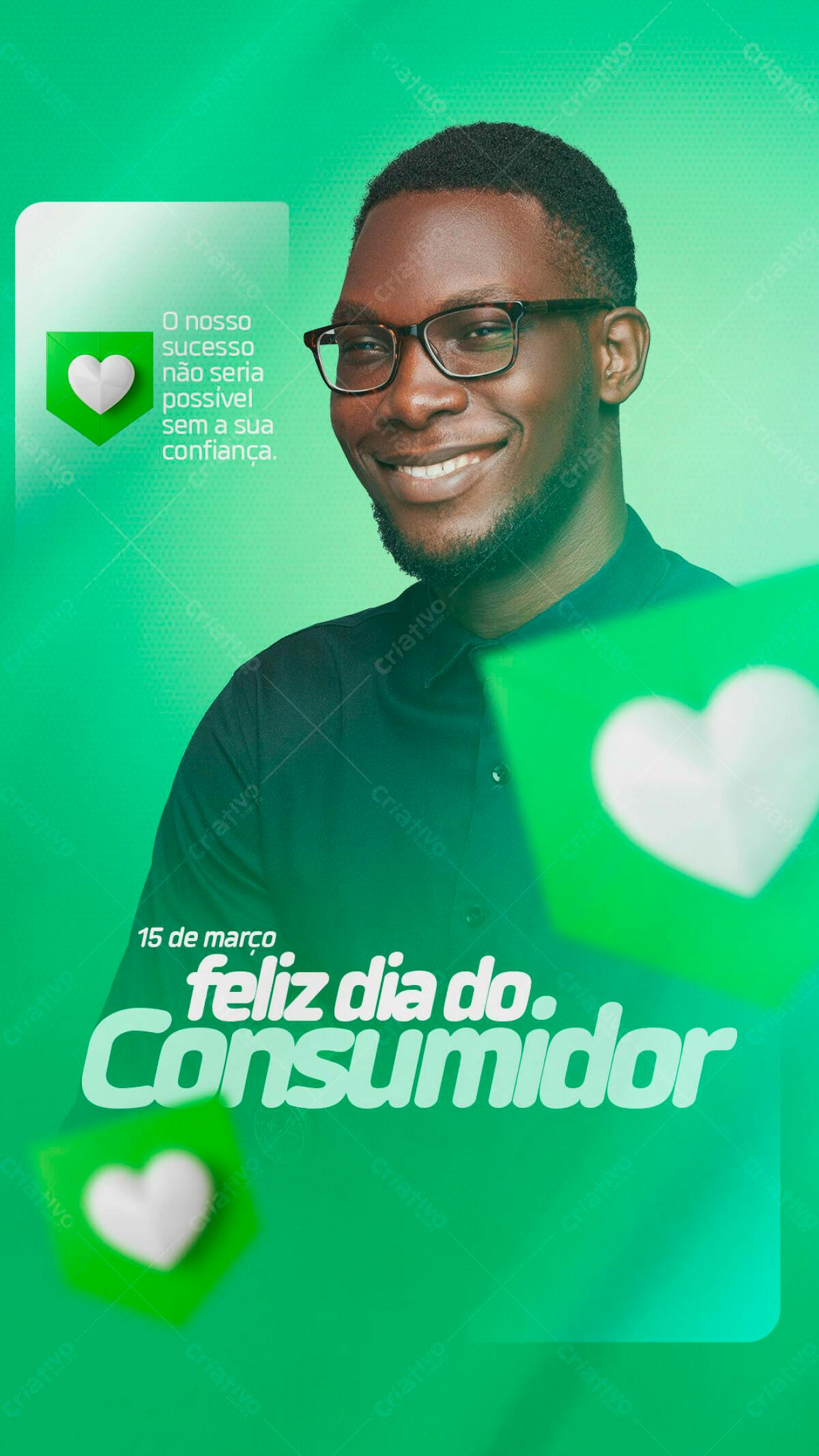 Flyer Dia do Consumidor PSD Editável