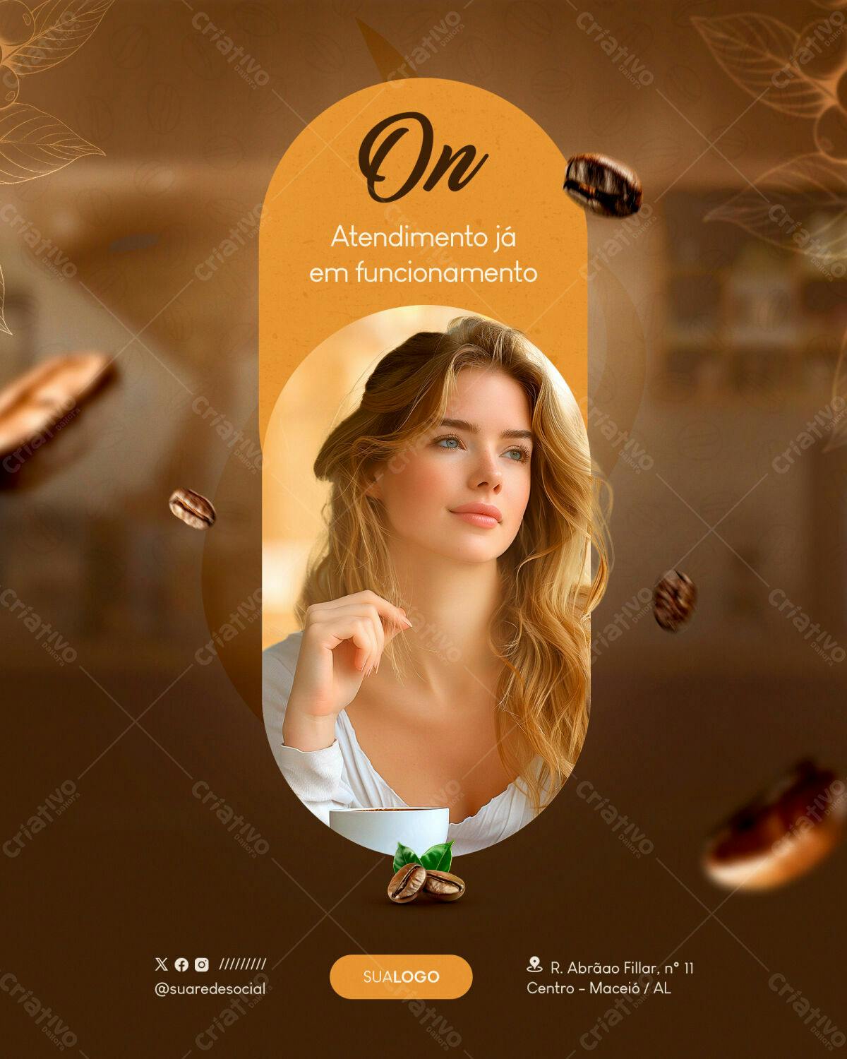 Post para Redes Sociais PSD Editável