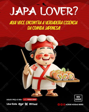 Comida japonesa delivery