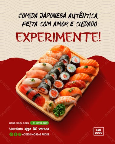 Comida japonesa delivery