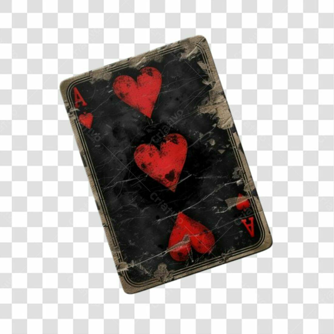 Icone Tres de Copas estilo vintage PNG com fundo transparente