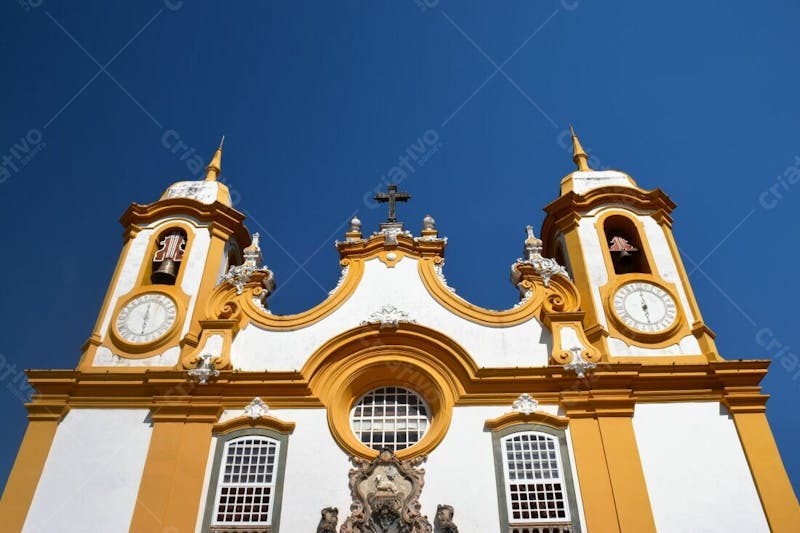 Imagem fotografia igreja santo antônio tiradentes minas gerais brasil