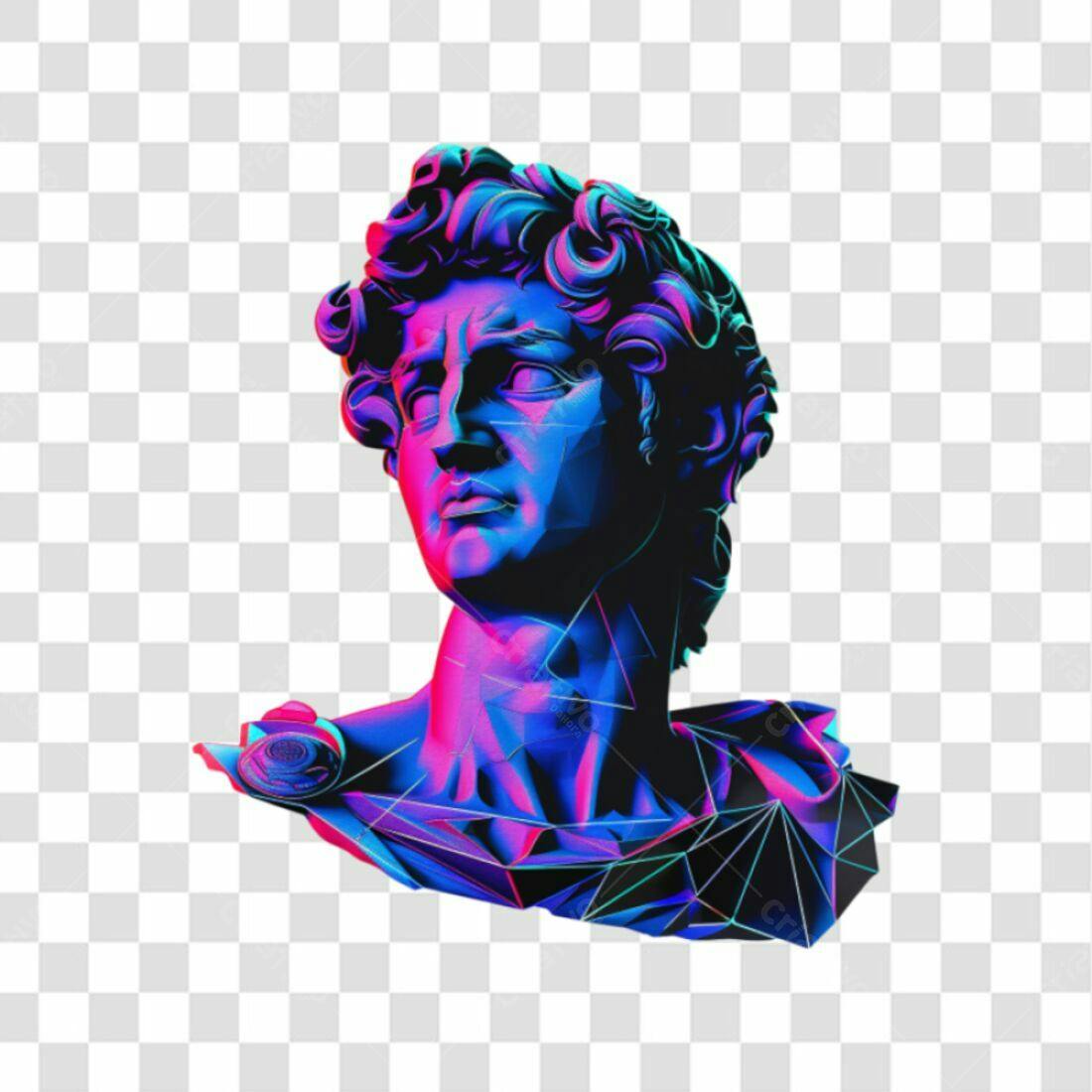 Icone Arte Clássica Neon PNG com fundo transparente