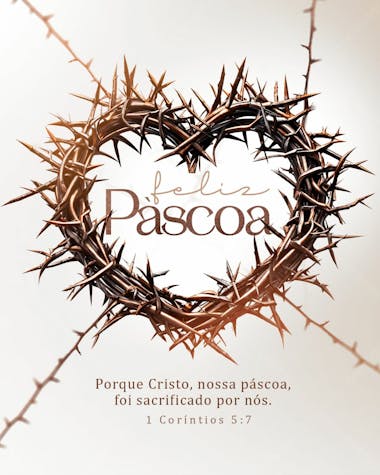 Páscoa jesus cristo está vivo social media