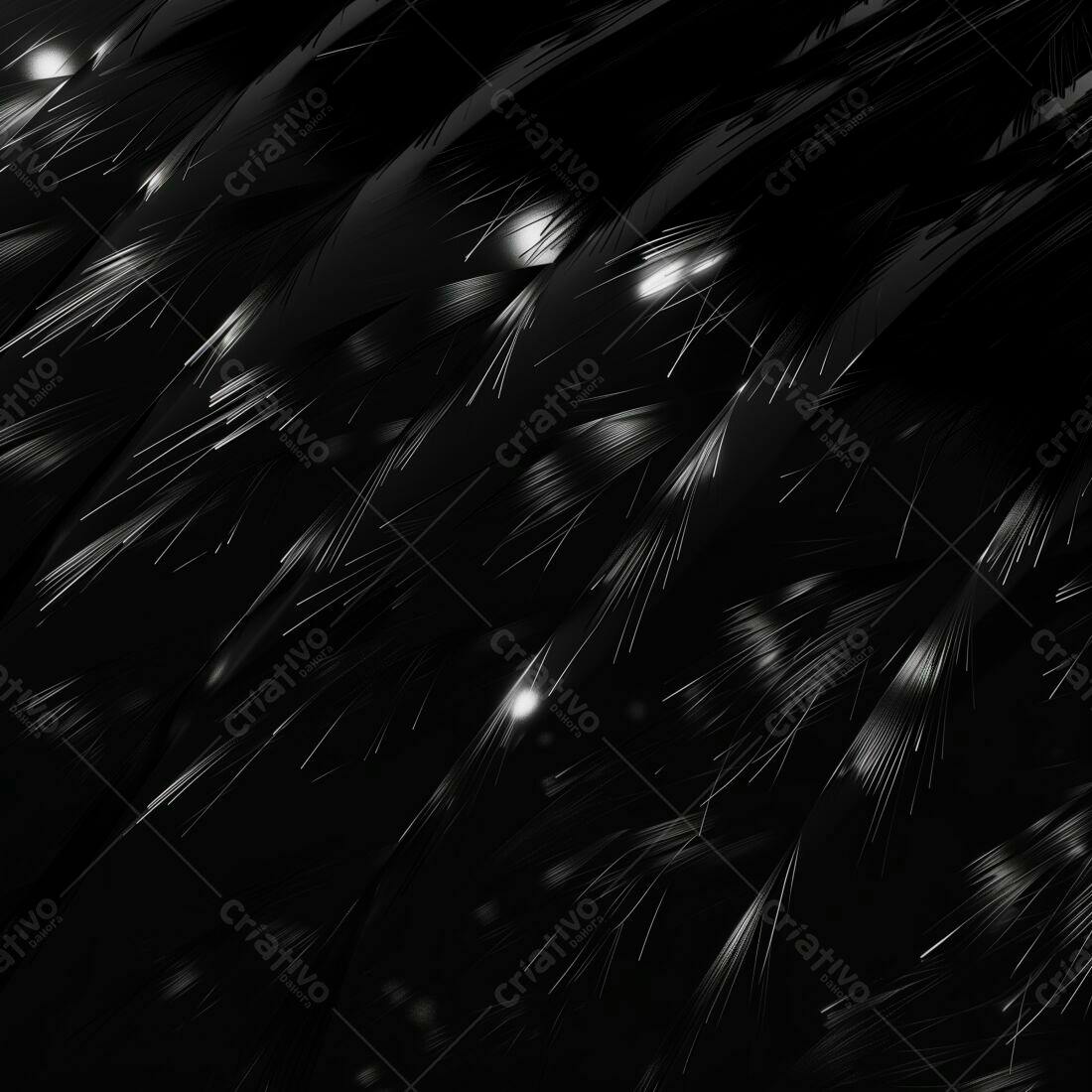Textura penas pretas para fundo escuro