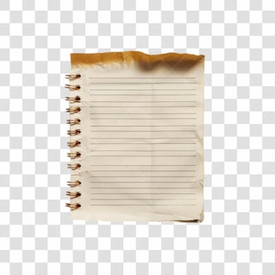 Bloco De Notas Papel Png Transparente (6)