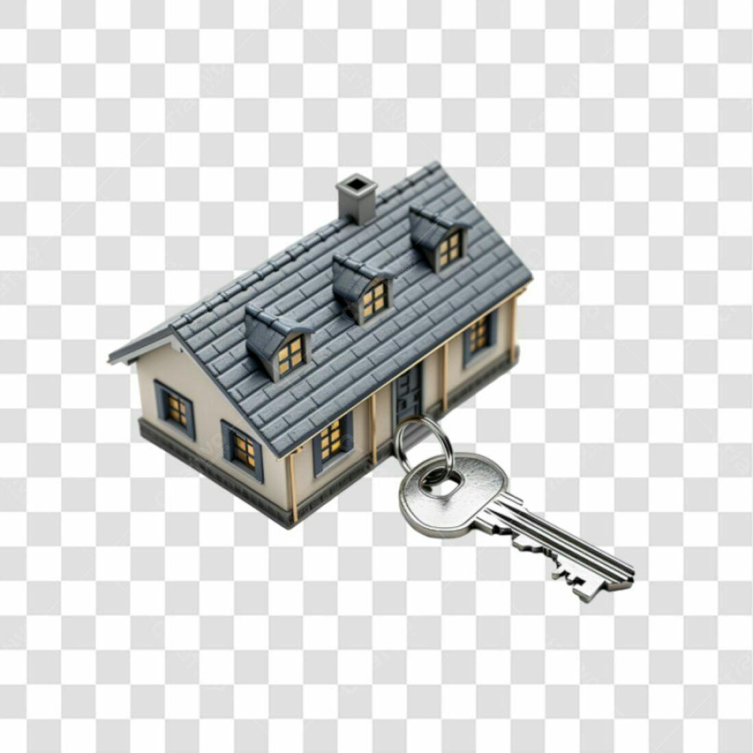 Icone Casa e Chave PNG com fundo transparente