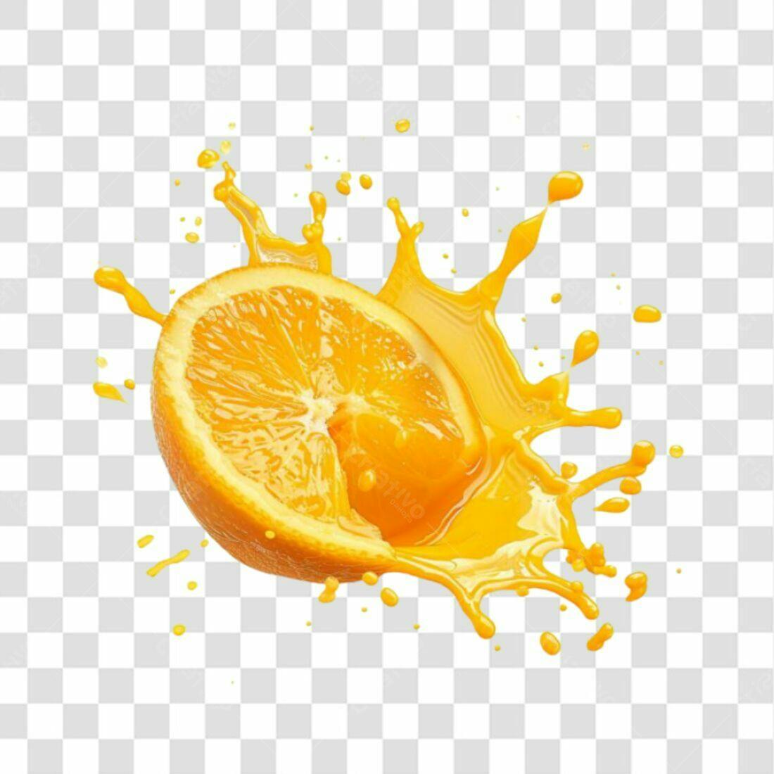 Icone Suco de Laranja PNG com fundo transparente