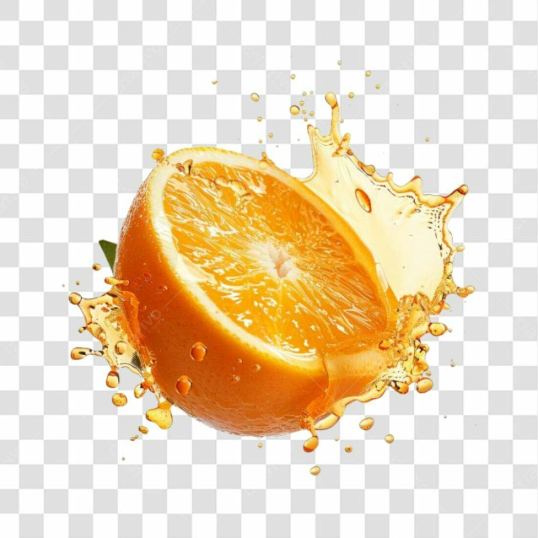 Icone Laranja Suco PNG com fundo transparente