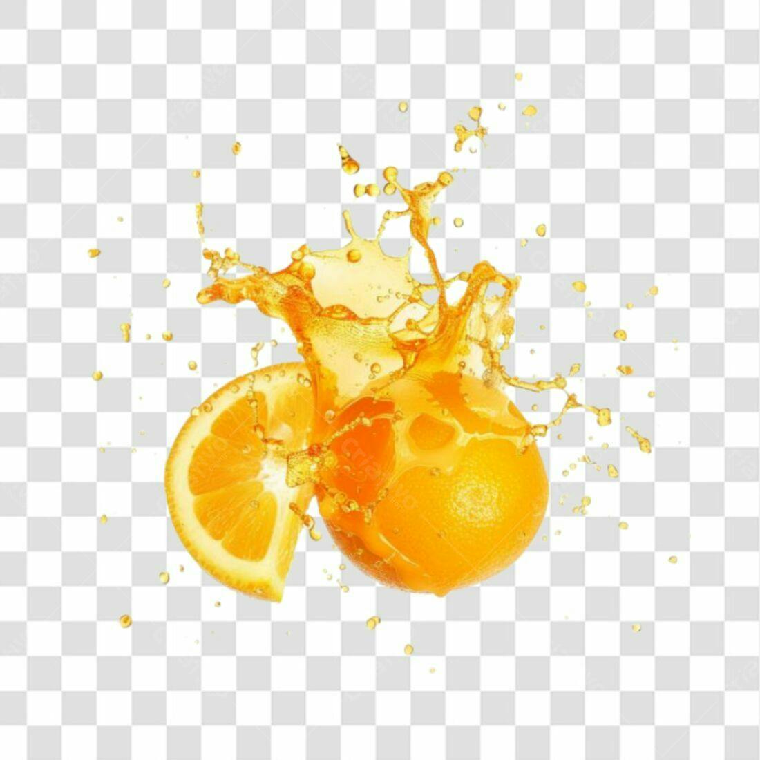 Icone Suco de Laranja PNG com fundo transparente