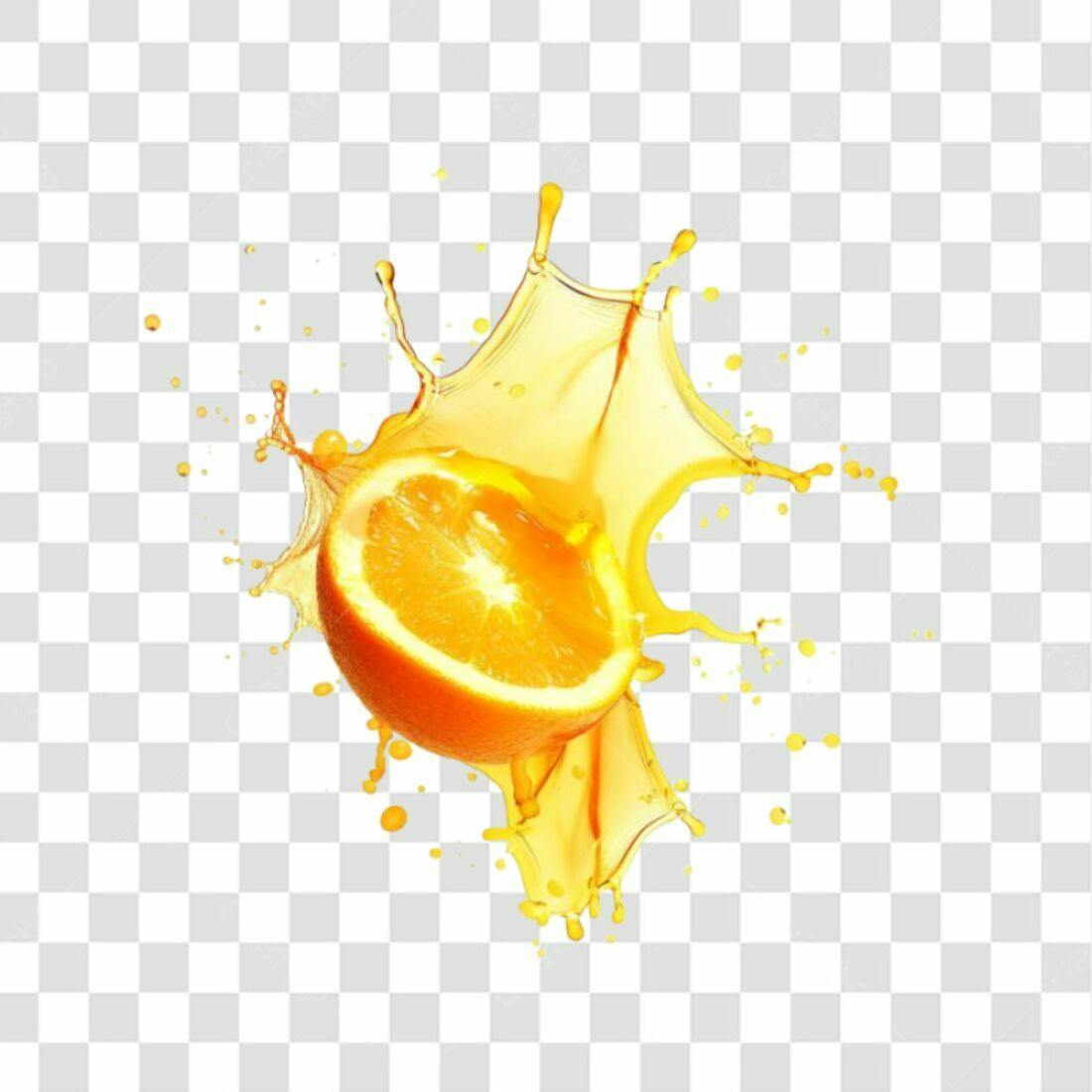 Icone Suco de Laranja PNG com fundo transparente