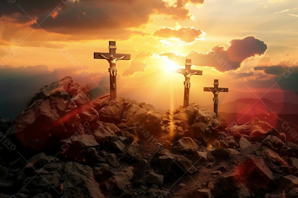 IMAGEM DO CALVÁRIO | JESUS CRISTO | PÁSCOA