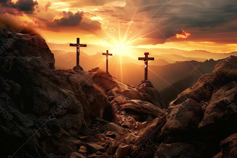 IMAGEM DO CALVÁRIO | JESUS CRISTO | PÁSCOA