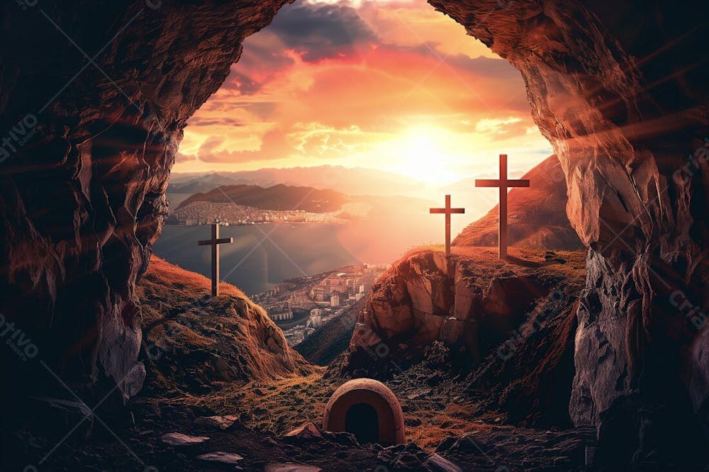IMAGEM DO CALVÁRIO | JESUS CRISTO | PÁSCOA