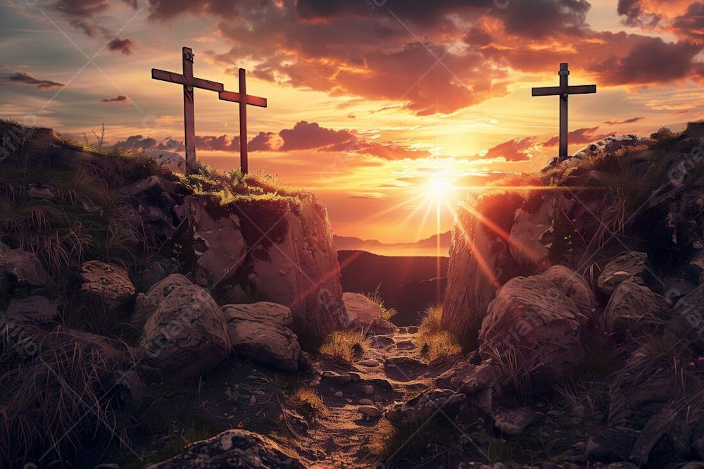 IMAGEM DO CALVÁRIO | JESUS CRISTO | PÁSCOA