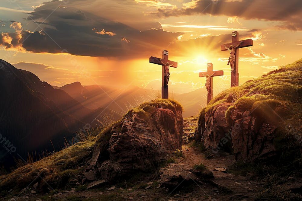 IMAGEM DO CALVÁRIO | JESUS CRISTO | PÁSCOA