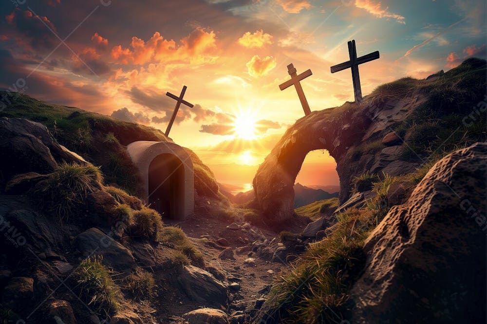 IMAGEM DO CALVÁRIO | JESUS CRISTO | PÁSCOA