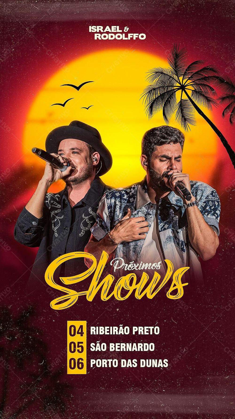 Flyer Próximos Shows