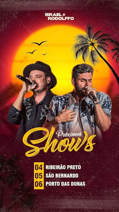Flyer Próximos Shows