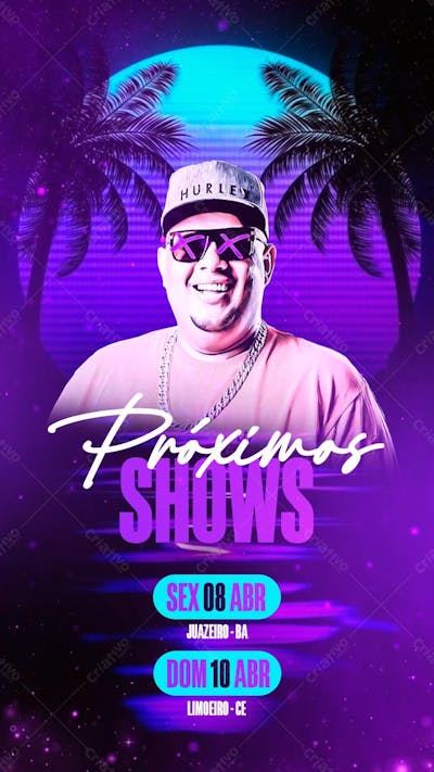 Flyer Próximos Shows