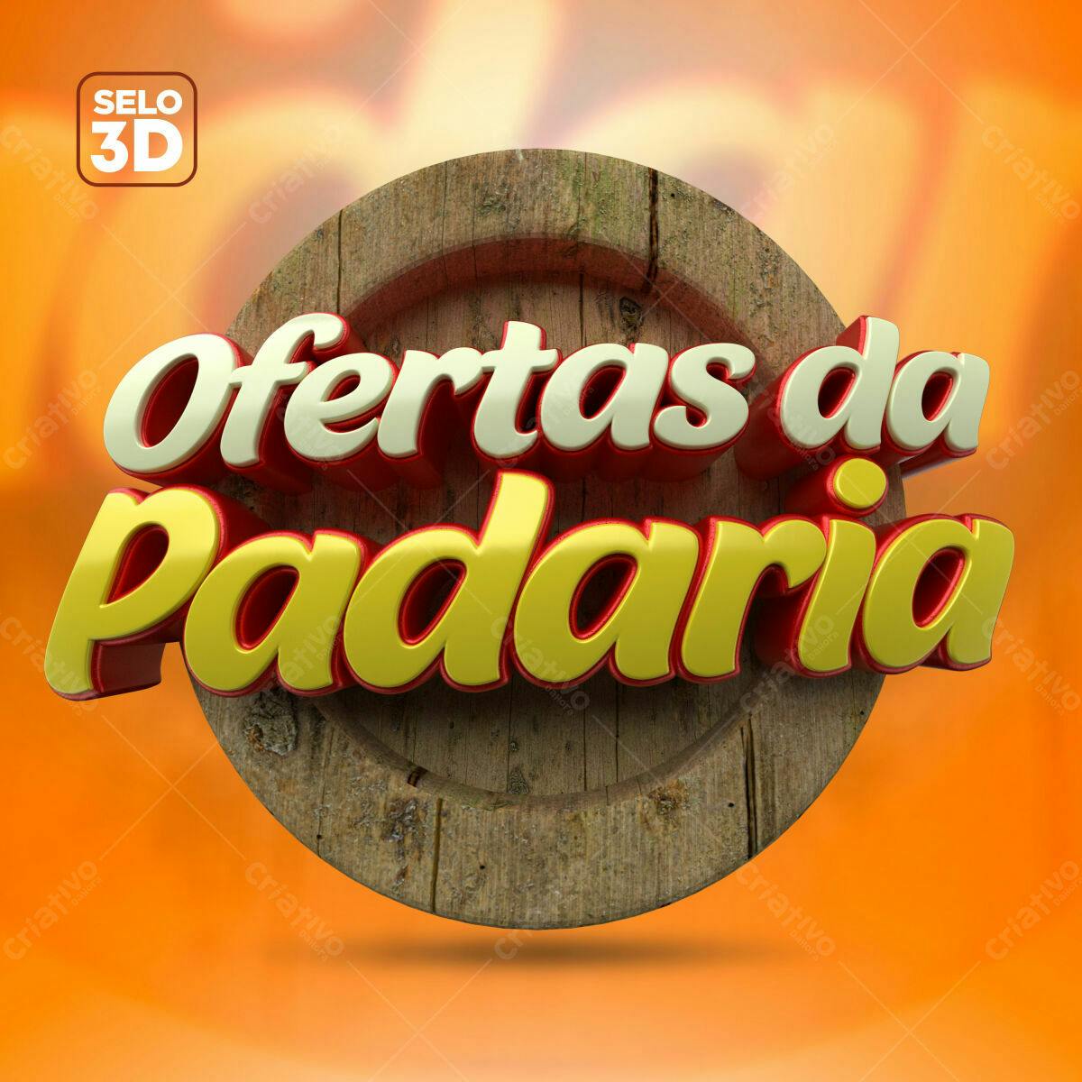 Flyer Ofertas da Padaria PSD Editável